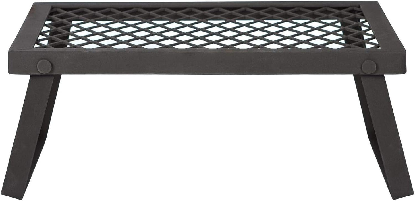 Klappbarer Camping Grill aus Metall – Tragbarer Holzkohlegrill für Outdoor & Garten