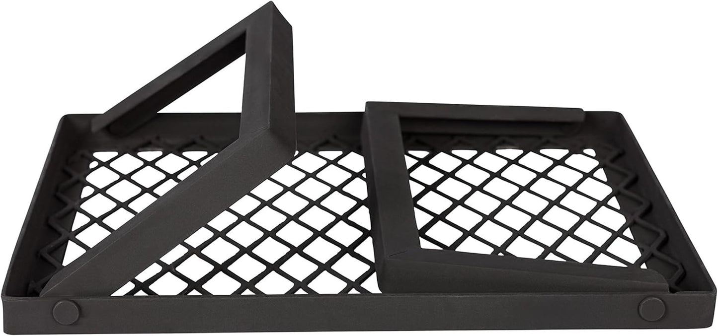 Klappbarer Camping Grill aus Metall – Tragbarer Holzkohlegrill für Outdoor & Garten